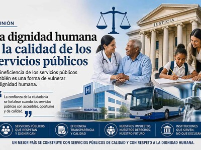 Dignidad humana y la calidad de los servicios públicos