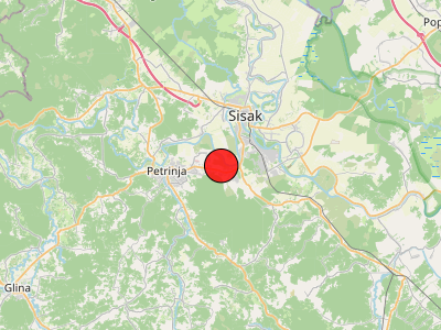 Zabilježen potres maginute 2.8 prema Richteru