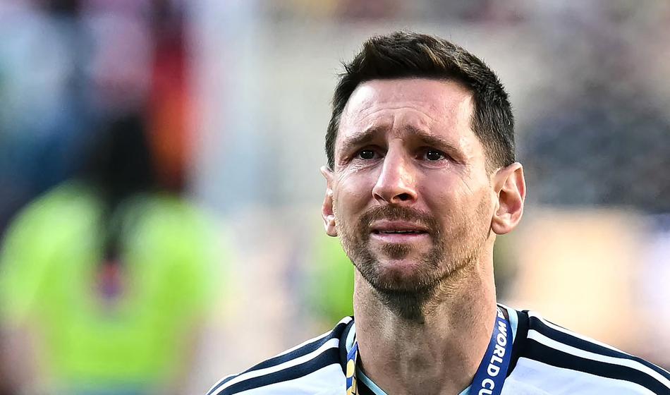 Messi po tekmi ganjen do solz, prizori obkrožili svet