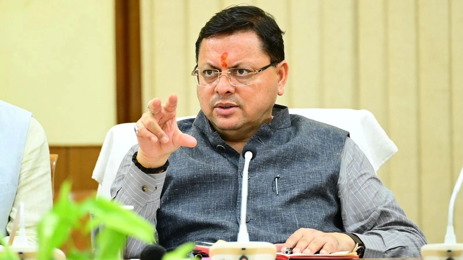 Pushkar Singh Dhami lauds PM Modi on completing 12 years in office, slams previous Congress eras