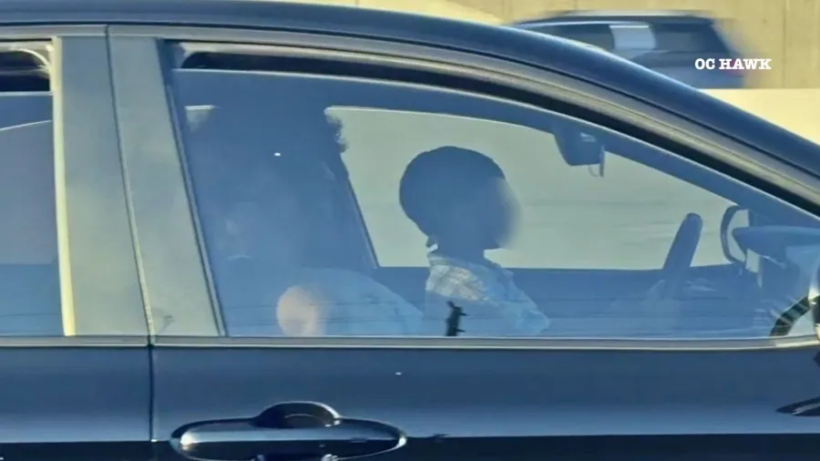 Dangerous freeway driving lesson caught on camera in Southern California