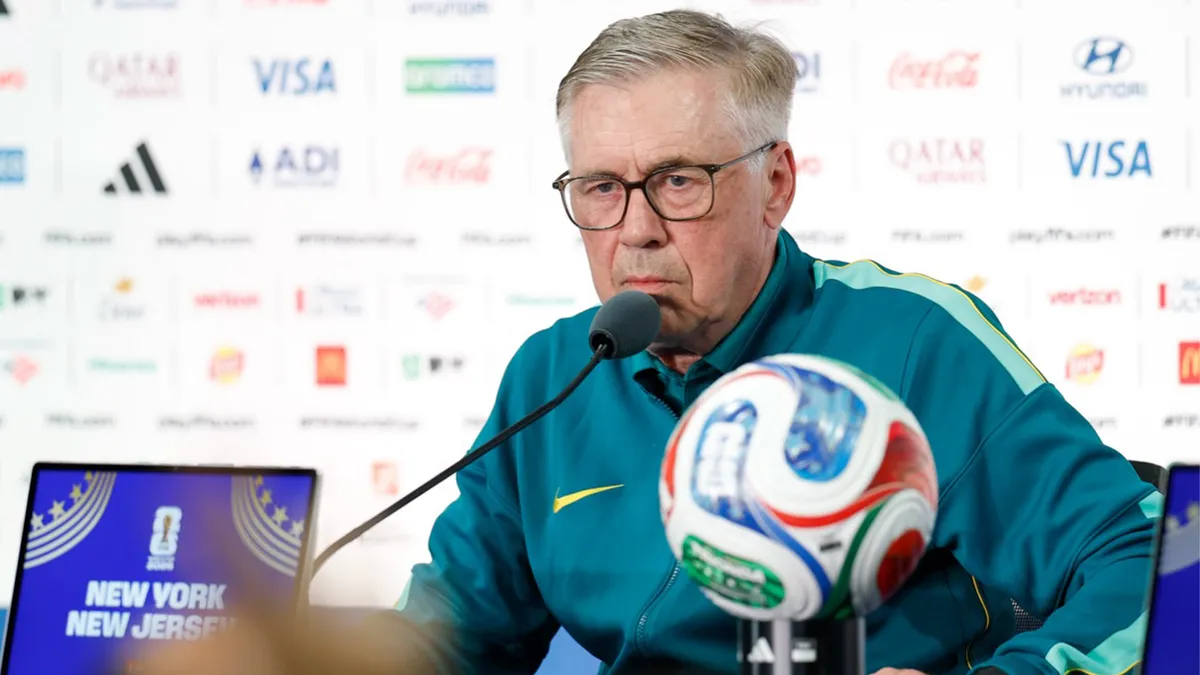 Carlo Ancelotti habló en la previa del cruce de Brasil con Marruecos y confirmó que Neymar vuelve a entrenar la próxima semana