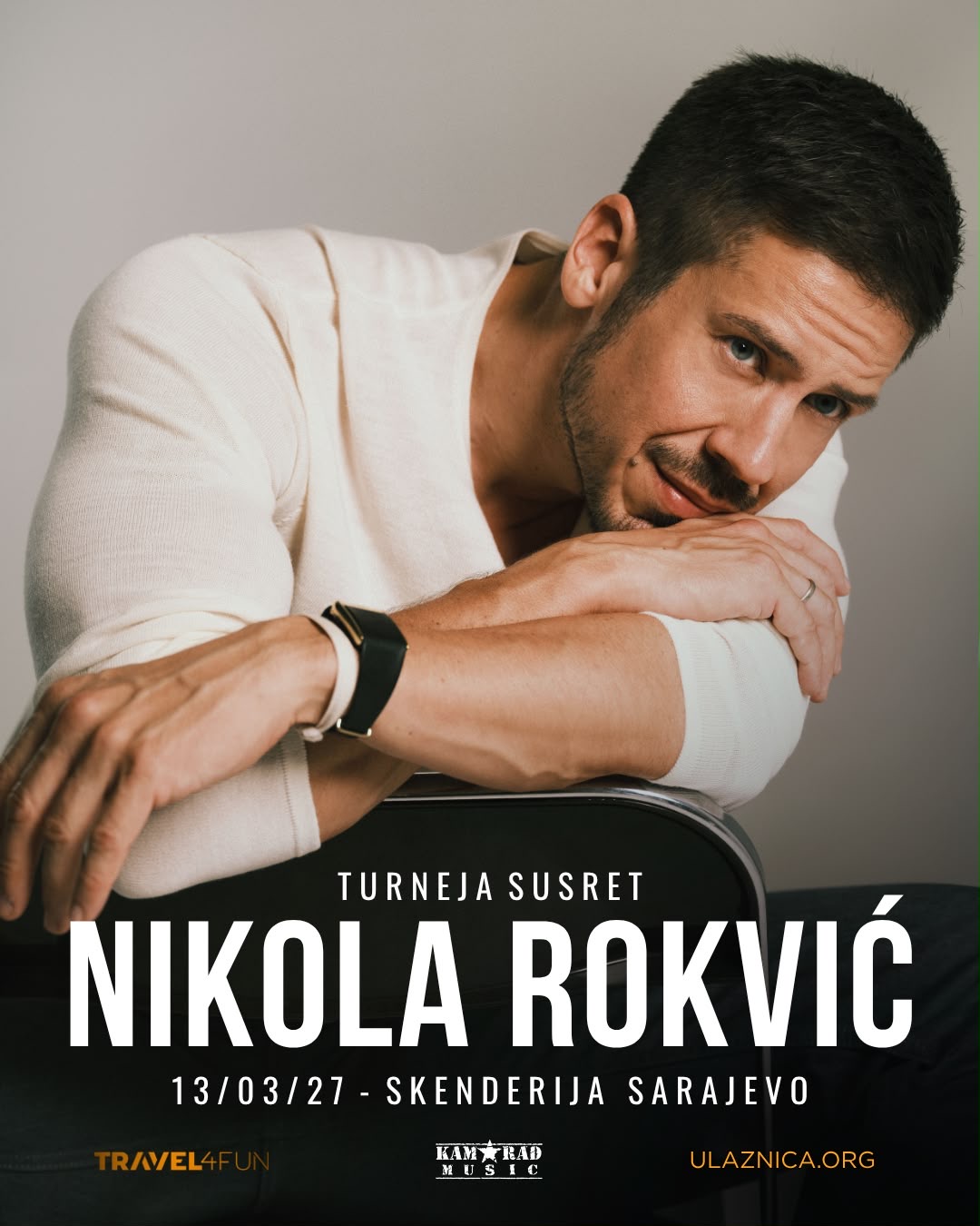 Nikola Rokvić 13. marta stiže u Skenderiju: “Vjerujem da ćemo doživjeti noć za pamćenje”