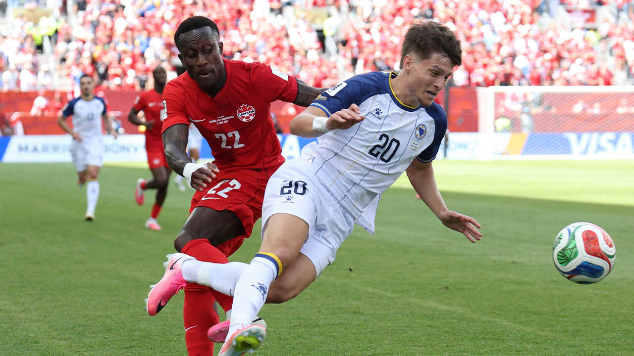 Canadá 1–1 Bosnia: el anfitrión iguala en su debut