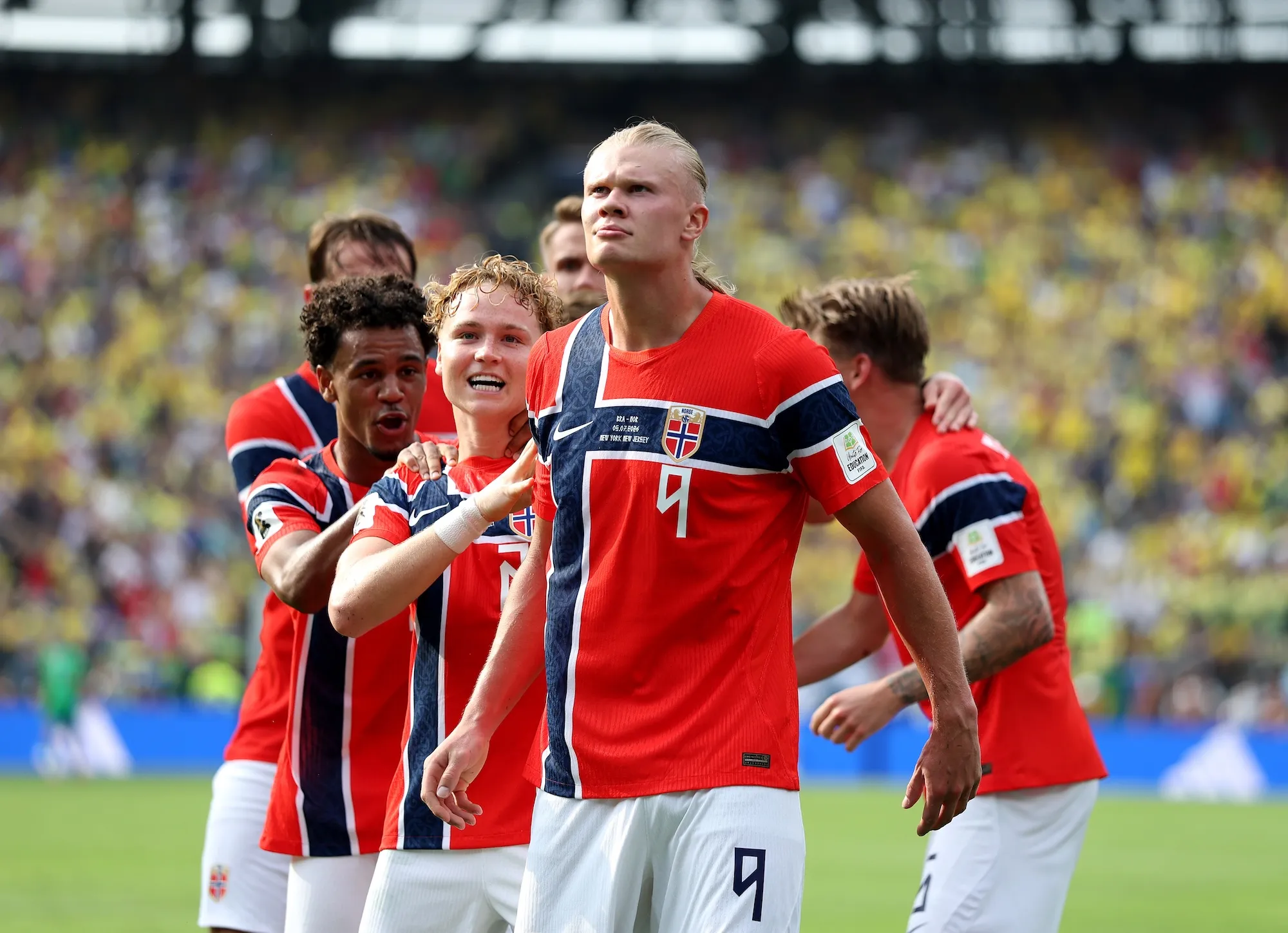 Erling Haaland spotted in Miami ahead of World Cup quarterfinal