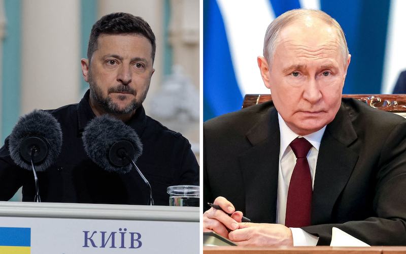 Zelensky calls for direct talks with Putin in open letter