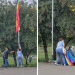 Žena koja je skidala LGBT zastave u Zagrebu izjavila: “Dajte svu čast i slavu našem Isusu, od Njega sam dobila snagu za ovo!”