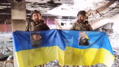 Notorious Ukrainian regiment exposed by botched frontline PR stunt (VIDEO)