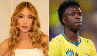Virginia reage a album de fotos de Vini Jr. em jogo do Brasil na Copa