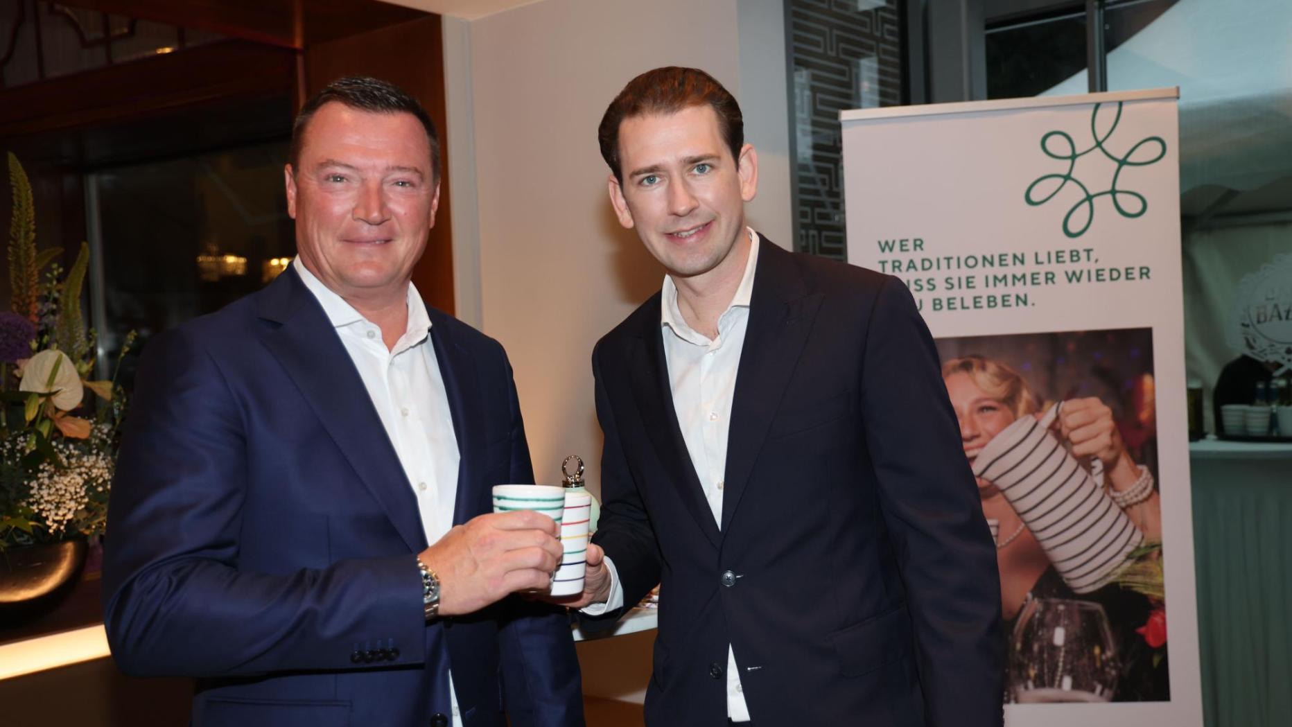 Schinkenfleckerl & Gin Tonic: Sebastian Kurz lädt zum vierten Mal an die Salzach