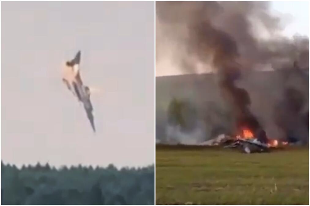 SRUŠIO SE RUSKI STRATEŠKI BOMBARDER! Učestvovao je u napadu na Ukrajinu kada je gorela PRAVOSLAVNA SVETINJA? Objavljeni snimci pada MOĆNE letelice! (FOTO/VIDEO)