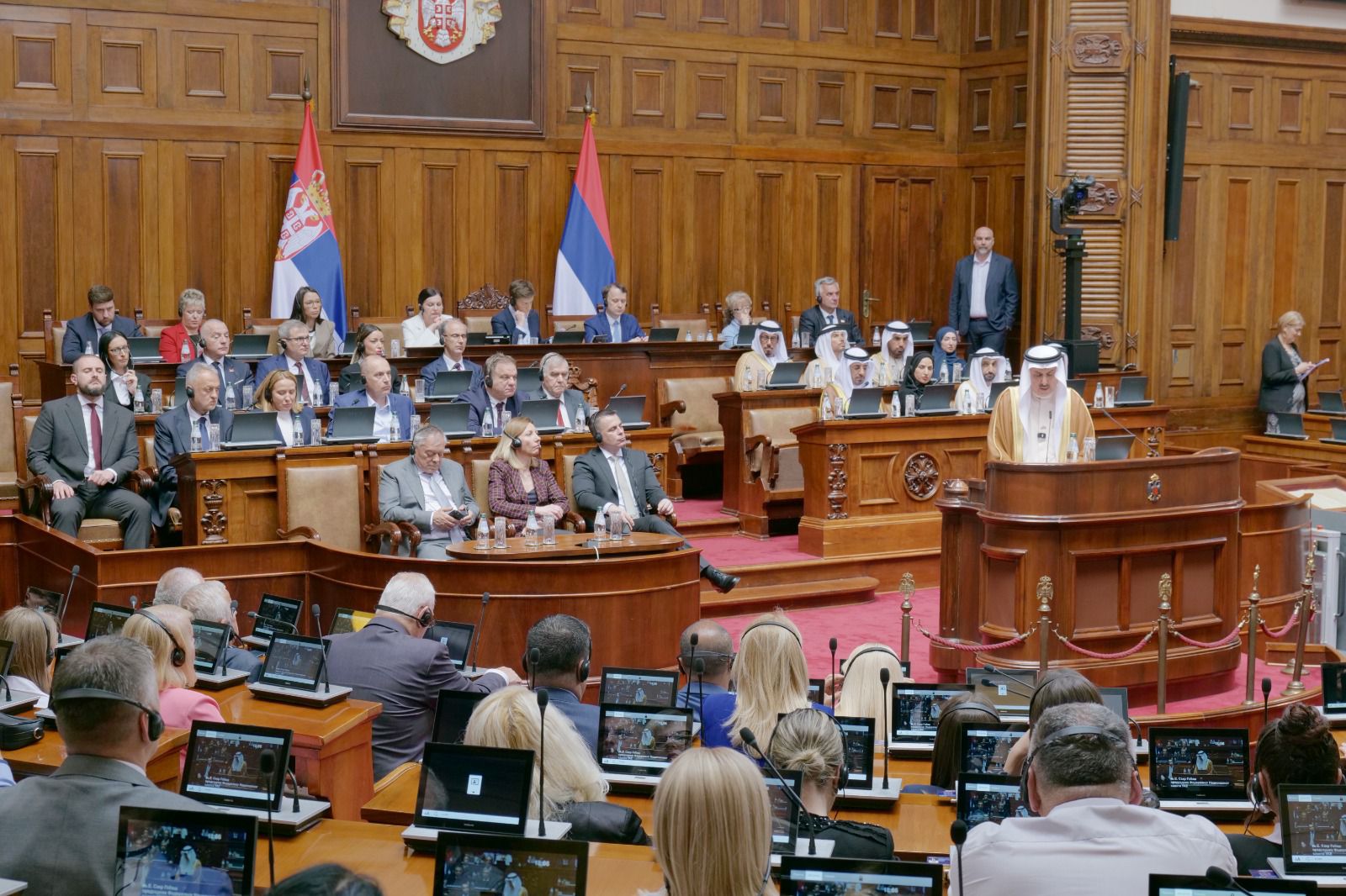 Zukorlić prisustvovao obraćanju predsjednika Federalnog nacionalnog savjeta UAE u Narodnoj skupštini