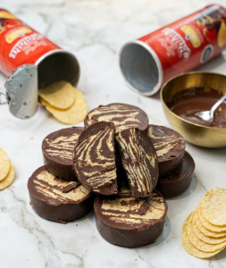 Surthy Cooks hizo el trend de chocolate con papas tamaño gigante