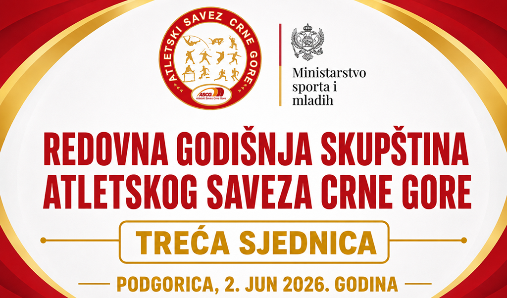 Skupština ASCG: Danijela Vojinović iz AK Mornar proglašena za najbolju trenericu u 2025. godini