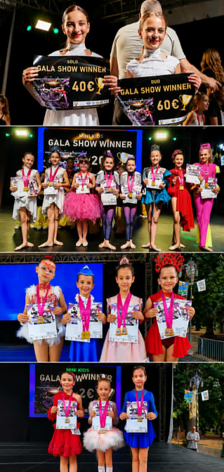 Plesni studio Balerina iz Pančeva novu sezonu otvorio sa 32 medalje na festivalu u Vrnjačkoj Banji