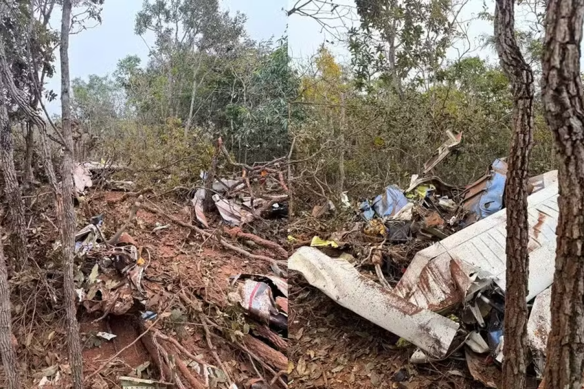 Dos muertos luego de que una avioneta se estrellara en Brasil: la niebla habría provocado el accidente