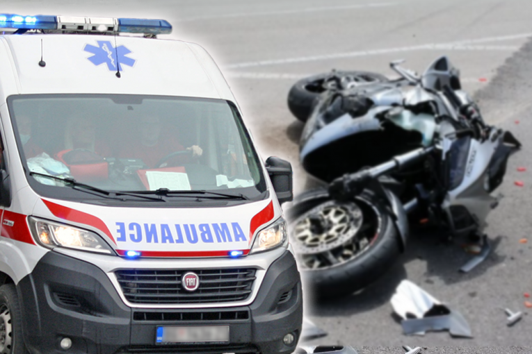 MOTOCIKLISTA TEŠKO POVREĐEN U USTANIČKOJ! Hitna pomoć imala pune ruke posla tokom noći!