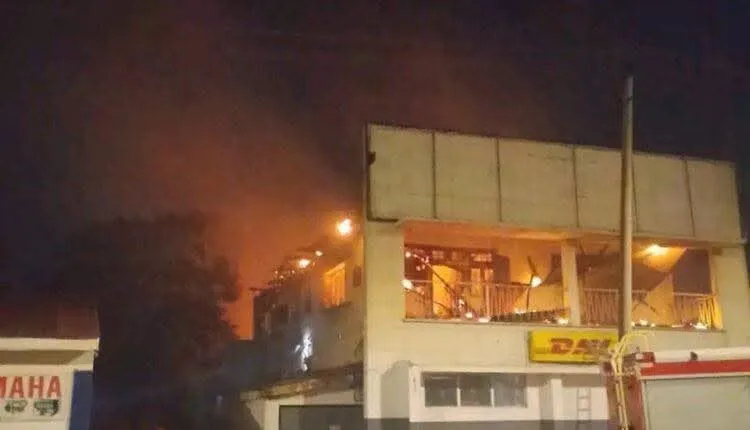 Fire destroys shops, offices in Kano