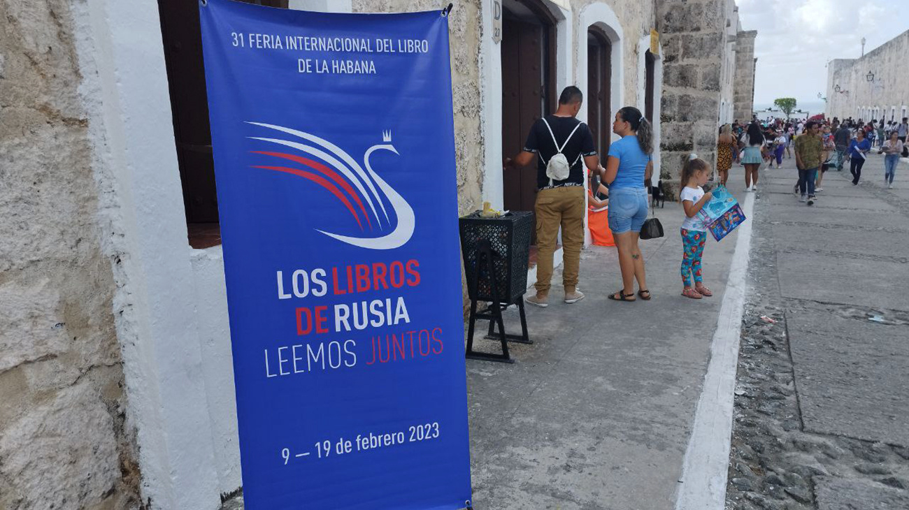 Rusia, que anualmente tiene un pabellón destacado, será país invitado.