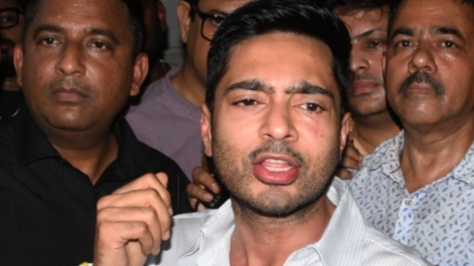 Police search TMC MP Abhishek Banerjee’s house in hunt for bodyguard, use gas cutter to break locks