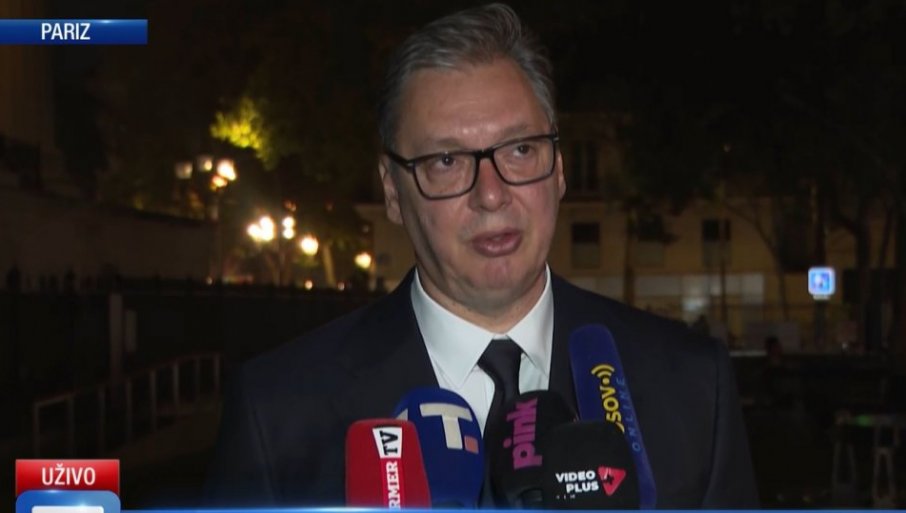 VUČIĆ SE OBRATIO NACIJI IZ PARIZA: Važne poruke predsednika iz Francuske