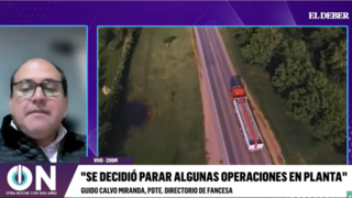 Fancesa pasó de vender 60.000 bolsas de cemento por día a solo 15.000 