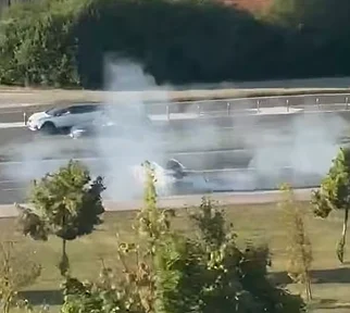 VIDEO Barjaktar večeras napravio kaos usred svadbene kolone, ljudi se zgražaju: ‘Primitivci! I koja je ono zastava?!‘