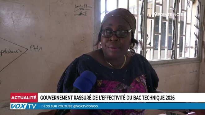 Gouvernement rassure du deroulement du Bac technique 2026