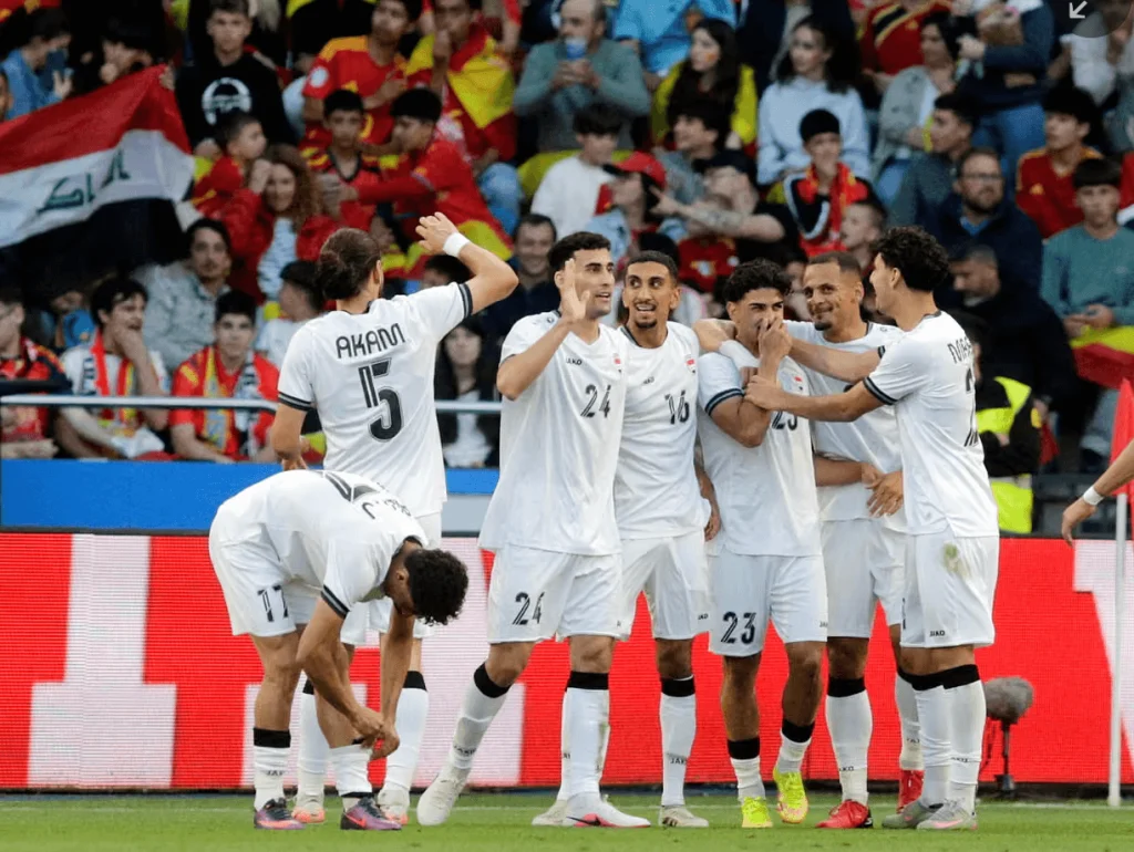 Iraq send World Cup message with Spain draw