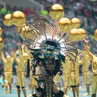 Beschwingt, aber nicht originell: Mit Shakira wird im Aztekenstadion von Mexiko die Fussball-WM eröffnet