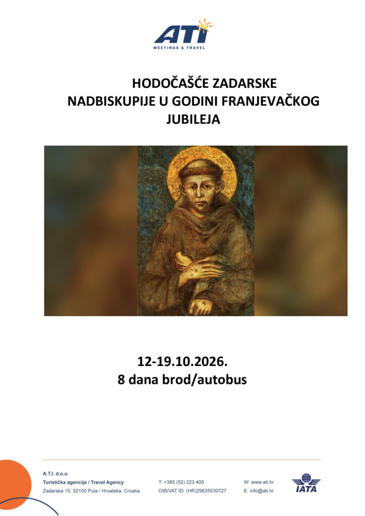 IZ NADBISKUPIJE: Poziv vjernicima na Hodočašće u Južnu Italiju – sv. Franjo Asiški, sv. Padre Pio i sv. Mihael arkanđeo