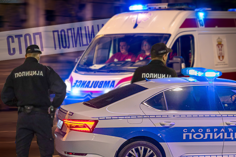 PUKLA GUMA, KOMBI SLETEO SA PUTA! Drama u cik zore kod Aerodroma "Nikola Tesla"!