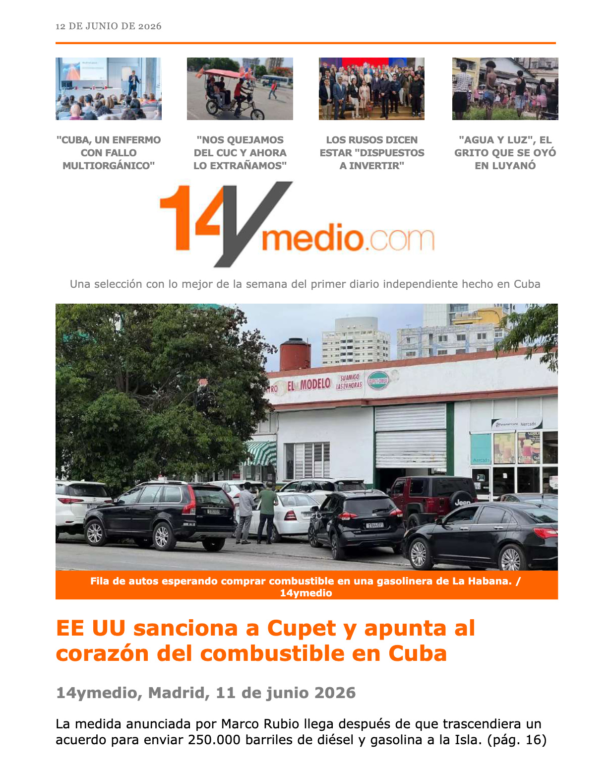 Portada de la edición.