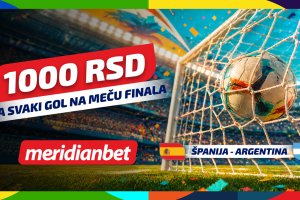 NEKA PRŠTE GOLOVI U FINALU: Igraj na Argentinu ili Španiju i uzmi 1.000 dinara za svaki pogodak!