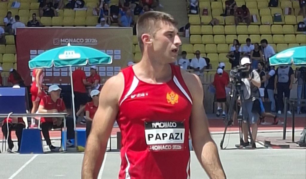 Crnogorskim atletičarima tri zlatne i bronzana medalja u Monaku: Zlato za Papazija, bronza za Đurovića