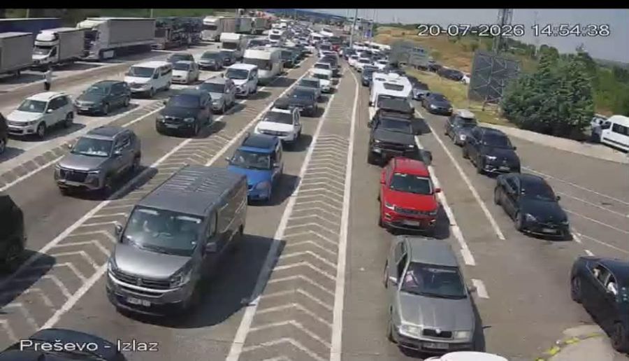 Velike gužve na putu ka Grčkoj: Na Evzoniju se čeka i do tri sata