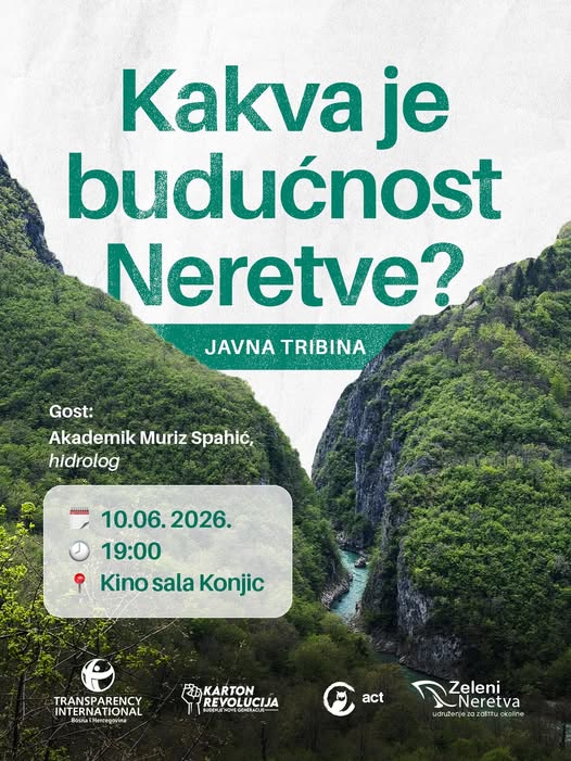 Javna tribina “Kakva je budućnost Neretve”