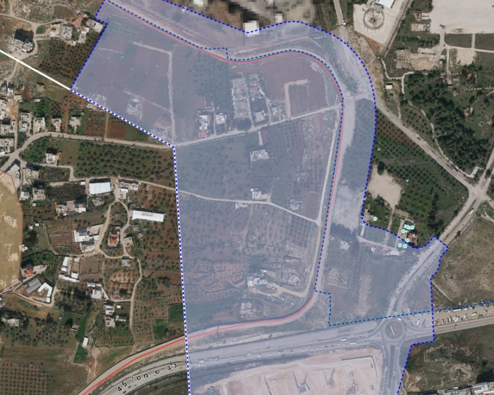 Jerusalem Governorate warns of major settlement project for waste treatment on Qalandia village lands