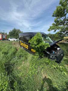 Accident între Vinga și Șagu: un bărbat a ajuns la spital