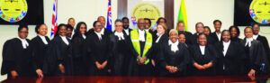 HIS LORDSHIP, HON. JUSTICE RAULSTON GLASGOW FORMALLY WELCOMED AMID RENEWED FOCUS ON LAW AND ORDER