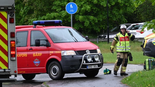 Olycka i Viskafors – en förd till sjukhus 