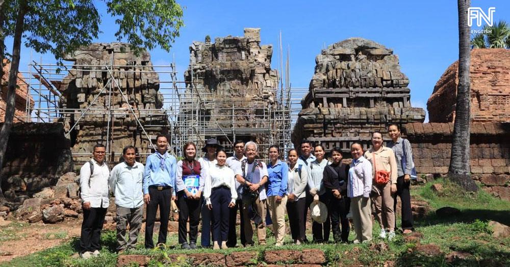 ICC-Angkor/Sambor Prei Kuk Ad Hoc Experts Continue to Inspect Restoration Sites in the Former Capital, Angkor Thom