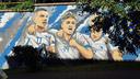 Golemi mural posvećen Džeki i društvu u središtu Bosanske Krupe